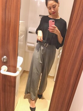 「RESEXXY」｜「アイテム（その他）」を使った、Kiichanさん（レディース・170cm）の秋コーディネート