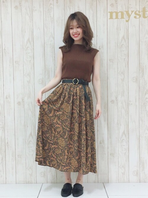 Hurharu Mystywoman Mysty Woman 札幌ステラプレイス店 Mysty Womanのskirt を使ったコーディネート Wear