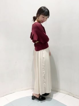 「アパートバイローリーズ」｜「アイテム（その他シューズ）」を使った、いっちーさん（レディース・158cm）の春コーディネート