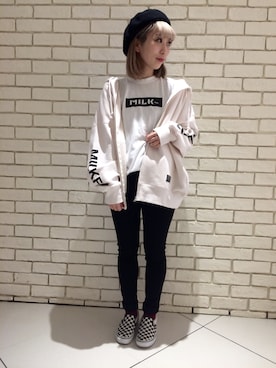 MILKFED.STAFFさん（レディース・154cm）の冬コーディネート