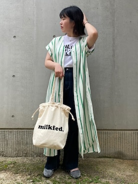 MILKFED.STAFFさん（レディース・156cm）の夏コーディネート
