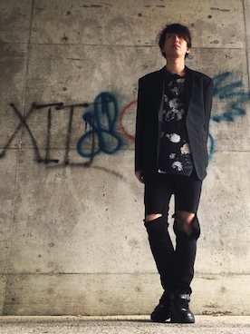 やんさん（メンズ・182cm）の秋コーディネート