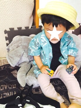 be＊さん（キッズ・80cm）の夏コーディネート