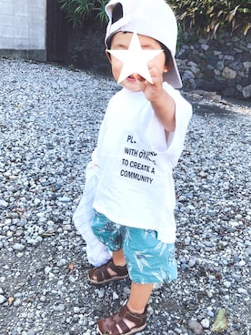 be＊さん（キッズ・80cm）の夏コーディネート