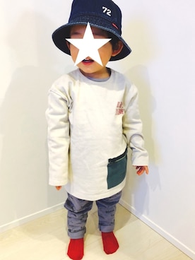 be＊さんの（ZARA KIDS）を使ったコーディネート