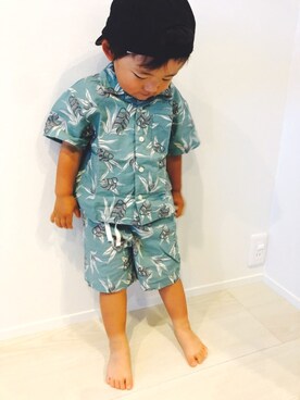 be＊さん（キッズ・90cm）の夏コーディネート