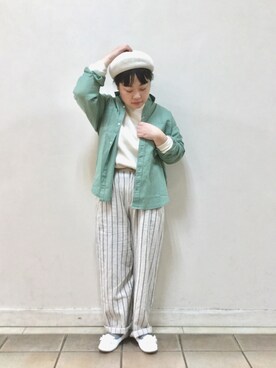 mihoさん（レディース・154cm）の春コーディネート