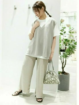 shieeeさん（レディース・160cm）の夏コーディネート