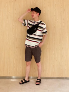 coenきむさん(メンズ・177cm)の夏コーディネート