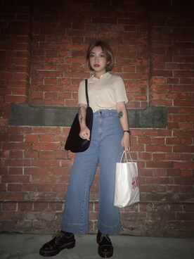 wslさん（レディース・154cm）の秋コーディネート