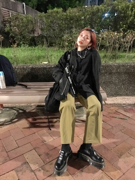 「5cm（ファイブシーエム）のアイテム」を使った、wslさん（レディース・154cm）の秋コーディネート