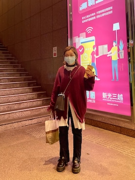 wslさん(レディース・154cm)の冬コーディネート