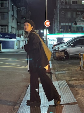 「plain-me（プレインミー）のアイテム（ジャケット/アウター）」を使った、wslさん（レディース・154cm）の春コーディネート