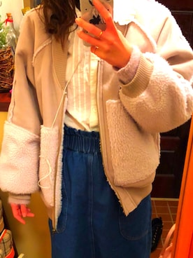 「寒かった」｜ともちゃんさん（レディース・158cm）の春コーディネート