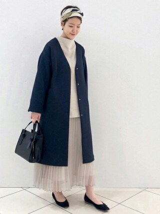SLOBE IENA（スローブイエナ）の「ダンボールニットコート
