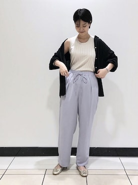 「SLOBE IENA」｜yuukaさん（レディース・164cm）の秋コーディネート