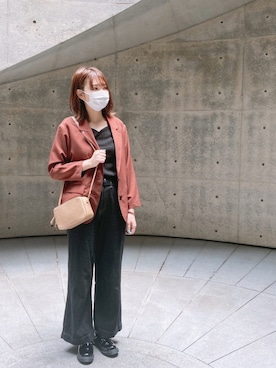 「RETRO GIRL（レトロガール）のアイテム（その他シューズ）」を使った、おゆさん（レディース・167cm）の春コーディネート