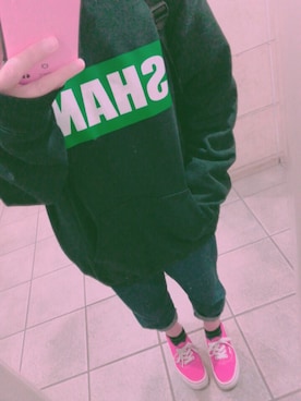 「SHANK（シャンク）のアイテム」を使った、ぴ っ ぴさん（レディース・149cm）の秋コーディネート