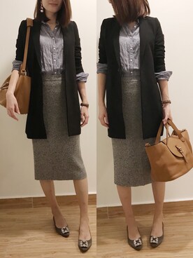 「Meli Melo（メリメロ）のアイテム」を使った、colovehhさん（レディース・170cm）の秋コーディネート