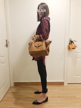 「STUART WEITZMAN（スチュアートワイツマン）のアイテム（その他シューズ）」を使った、colovehhさん（レディース・170cm）の秋コーディネート