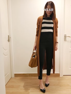 「STUART WEITZMAN（スチュアートワイツマン）のアイテム（その他シューズ）」を使った、colovehhさん（レディース・170cm）の秋コーディネート