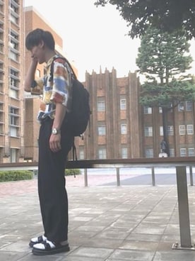 Ｕ字さん（メンズ・178cm）の夏コーディネート