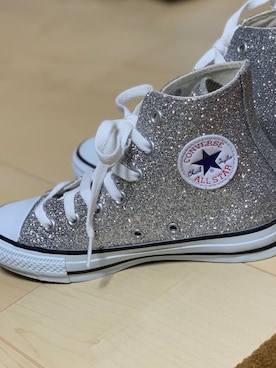 「コンバース ハイカット」｜りえさん（レディース・153cm）の冬コーディネート