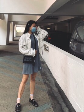 「:CHOCOOLATEのアイテム」を使った、Regina 💜さん（レディース・164cm）の春コーディネート