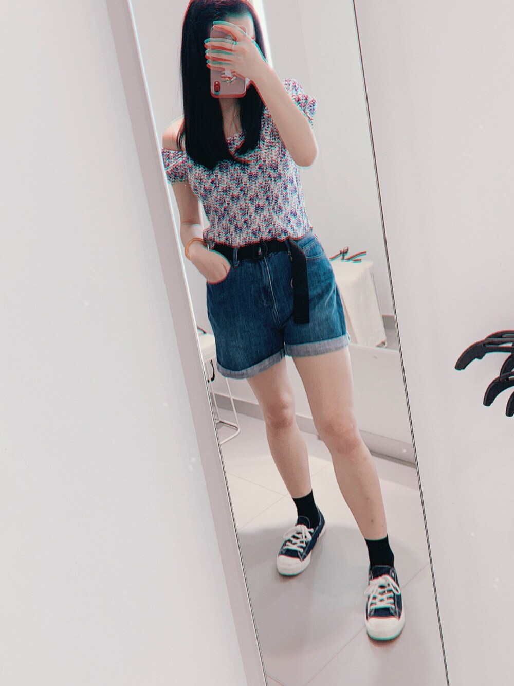 「ootd、街頭穿搭、164cm」｜「ZARAのアイテム（その他トップス、パープル系）」を使った、Regina 💜さん（レディース・164cm）の春コーディネートの1枚目の写真