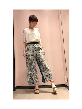 리사さん（レディース・157cm）の夏コーディネート