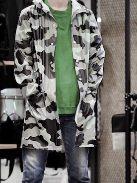 「bukht」｜「アイテム（その他アウター）」を使った、SOHGU.old＆newstoreさん（メンズ・174cm）の夏コーディネート