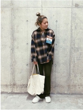 ANNAさん（レディース・156cm）の冬コーディネート