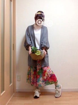 「ユナイテッドアローズ」｜「アイテム（財布/小物）」を使った、wakaba@さん（レディース・163cm）の冬コーディネート