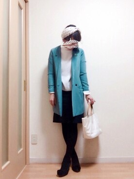 「カラージャケット」｜「アイテム（財布/小物）」を使った、wakaba@さん（レディース・163cm）の春コーディネート