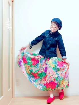 「TOMS（トムス）のアイテム（シューズ）」を使った、wakaba@さん（レディース・163cm）の春コーディネート