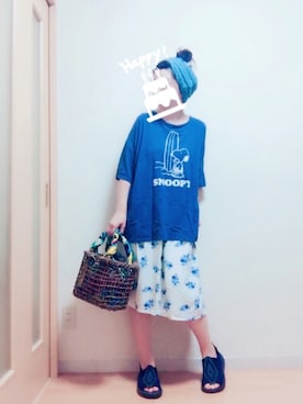 「&sloe（アンドスロウ）のアイテム」を使った、wakaba@さん（レディース・163cm）の夏コーディネート