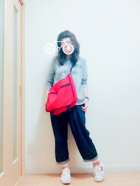 「REEF（リーフ）のアイテム（パンツ）」を使った、wakaba@さん（レディース・163cm）の夏コーディネート