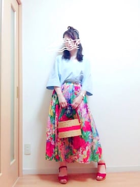 wakaba@さん（レディース・163cm）の夏コーディネート