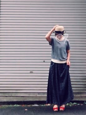 wakaba@さん（レディース・163cm）の夏コーディネート