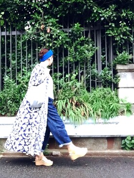 「REEF（リーフ）のアイテム（パンツ）」を使った、wakaba@さん（レディース・163cm）の夏コーディネート