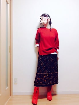 wakaba@さん（レディース・163cm）の秋コーディネート