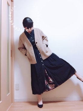 「フェリシモ（フェリシモ）のアイテム（アクセサリー）」を使った、wakaba@さん（レディース・163cm）の春コーディネート