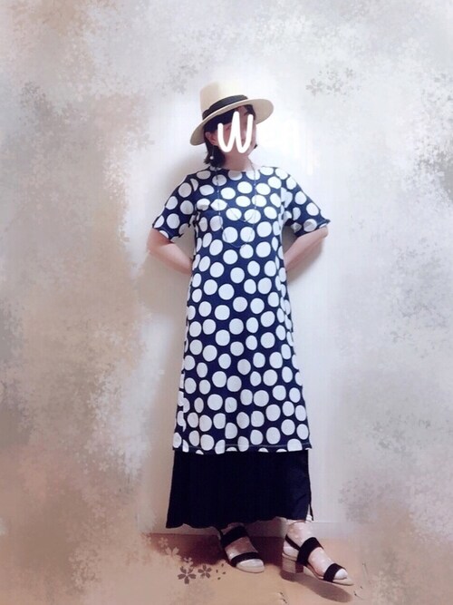 Wakaba ユニクロのワンピース ドレスを使ったコーディネート Wear
