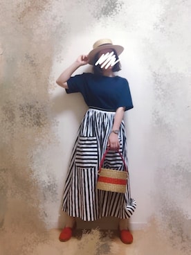 wakaba@さん(レディース・163cm)の夏コーディネート