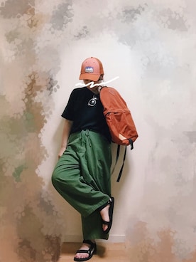 「&sloe（アンドスロウ）のアイテム」を使った、wakaba@さん（レディース・163cm）の夏コーディネート