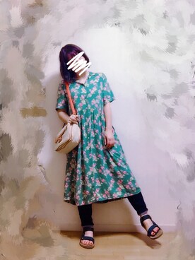 「フェリシモ（フェリシモ）のアイテム（アクセサリー）」を使った、wakaba@さん（レディース・163cm）の夏コーディネート