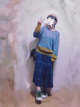 「Sunny clouds（サニークラウズ）のアイテム（その他アウター）」を使った、wakaba@さん（レディース・163cm）の秋コーディネート