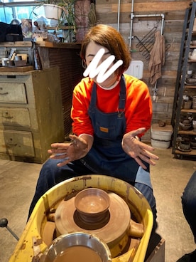 「chambre de charme（シャンブルドゥシャーム）のアイテム（アクセサリー）」を使った、wakaba@さん（レディース・163cm）の春コーディネート
