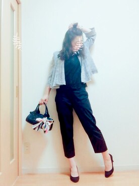 「WR（ダブルアール）のアイテム」を使った、wakaba@さん（レディース・163cm）の春コーディネート