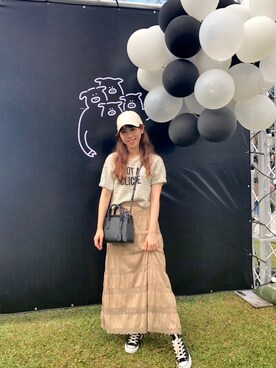 Cari Chenさん（レディース・158cm）の秋コーディネート